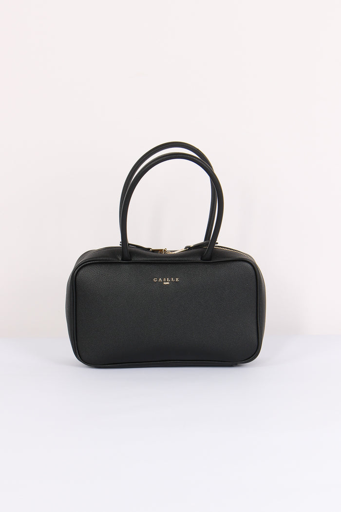 Bauletto Manico Zip Nero