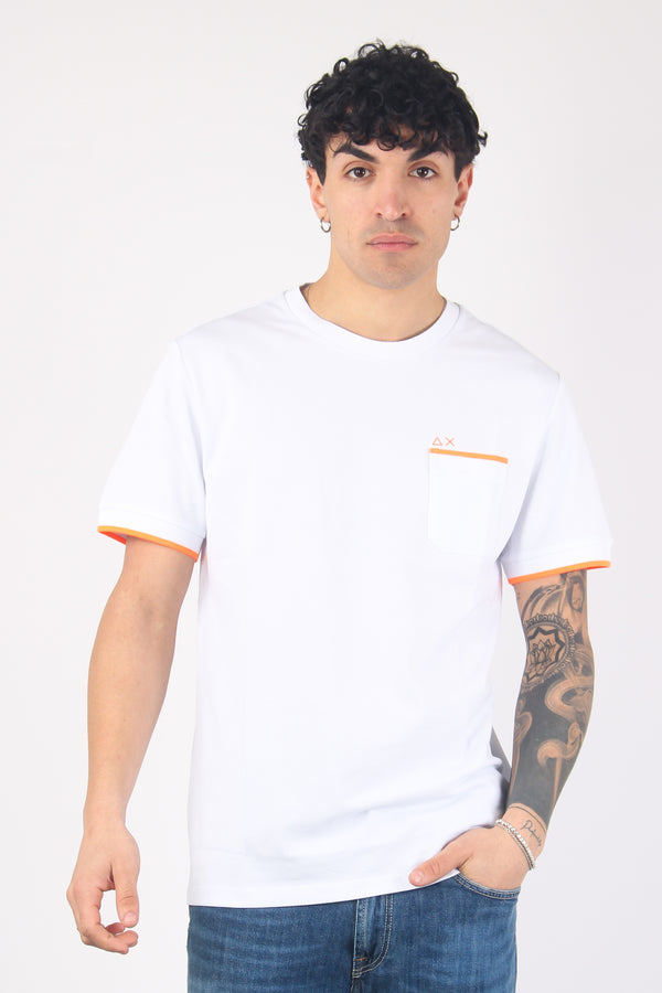 T-shirt Pique Taschino Bianco