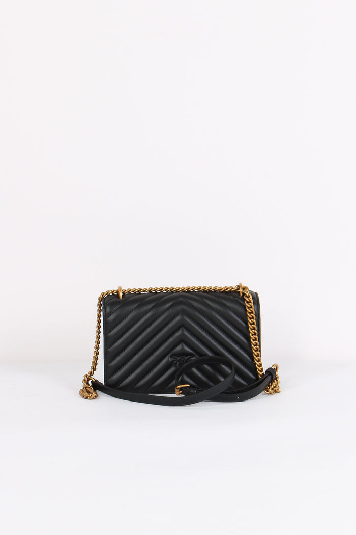 Tracollina Love One Mini Chevr Nero/gold-3