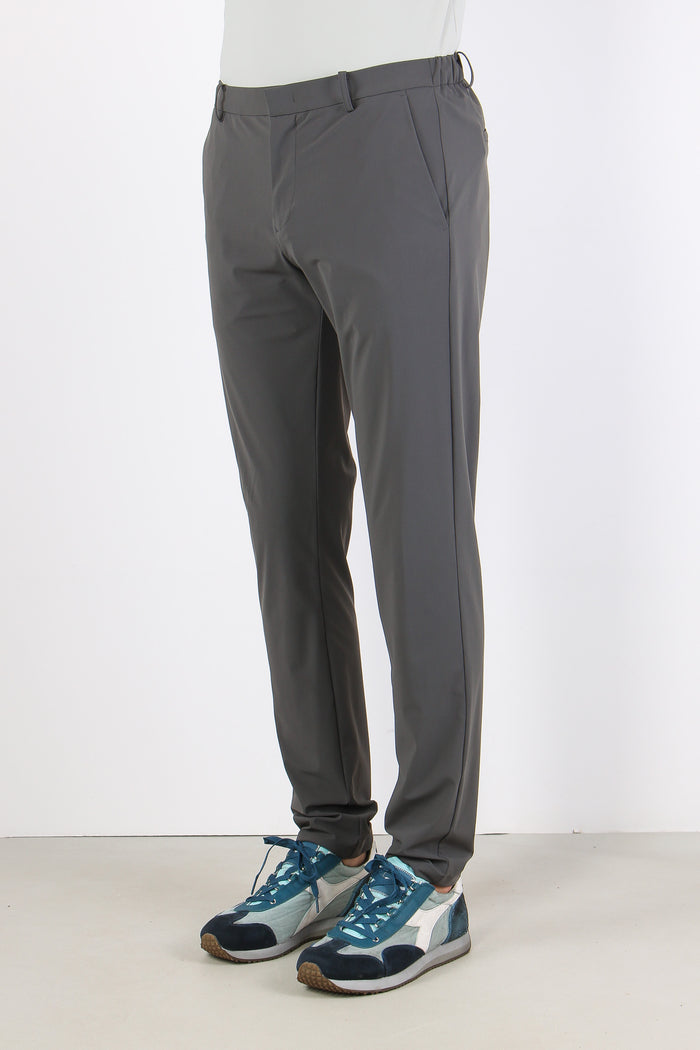 Pantalone Regular Cinturino Asfalto-3