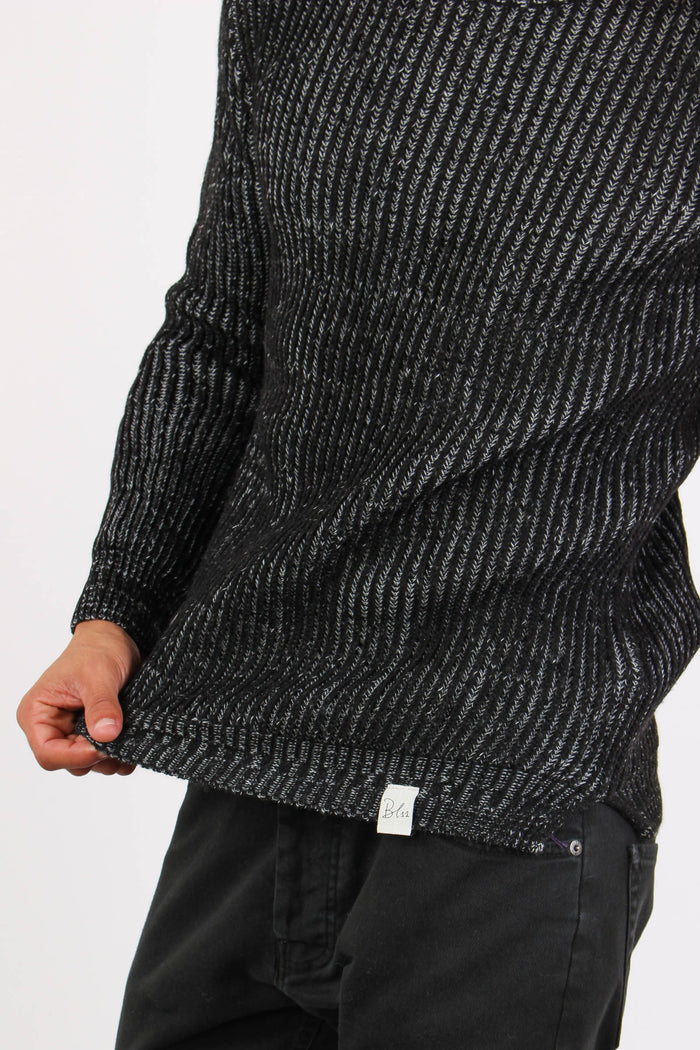 Girocollo Costa Inglese Bicolo Nero/perla-8