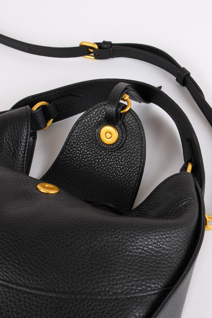 Edith Hobo Small Patta Nero-7