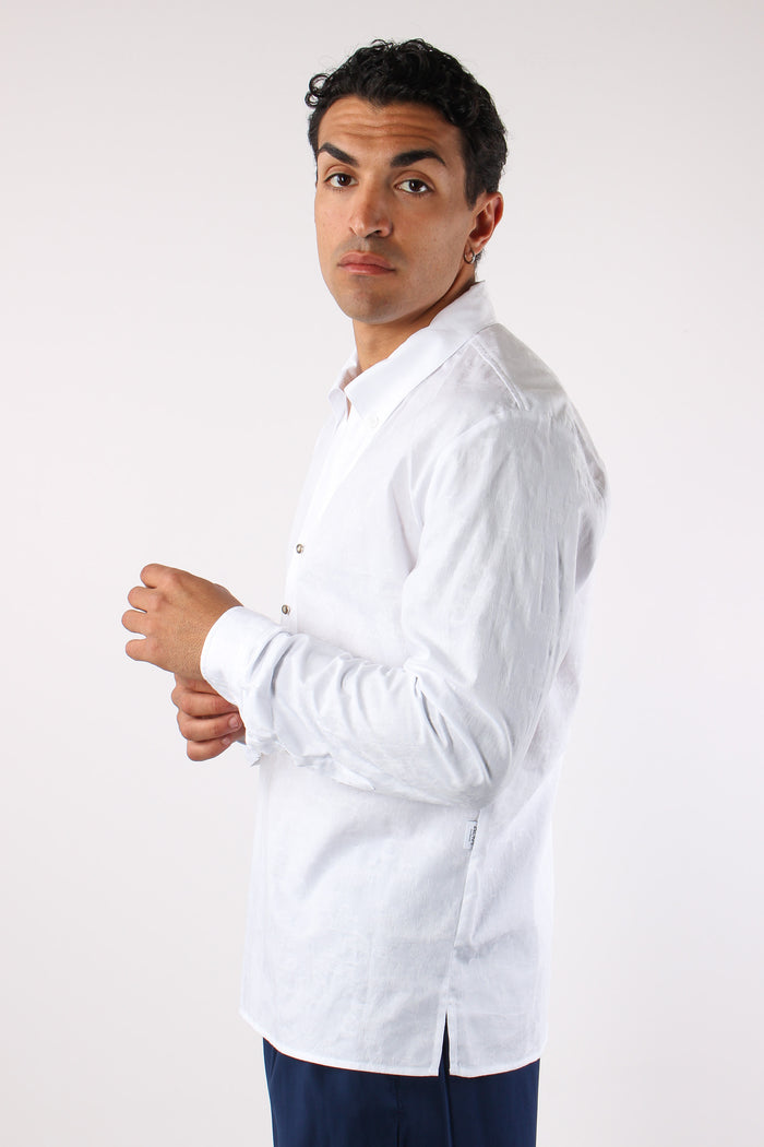 Sole Camicia Polo Bianco-7