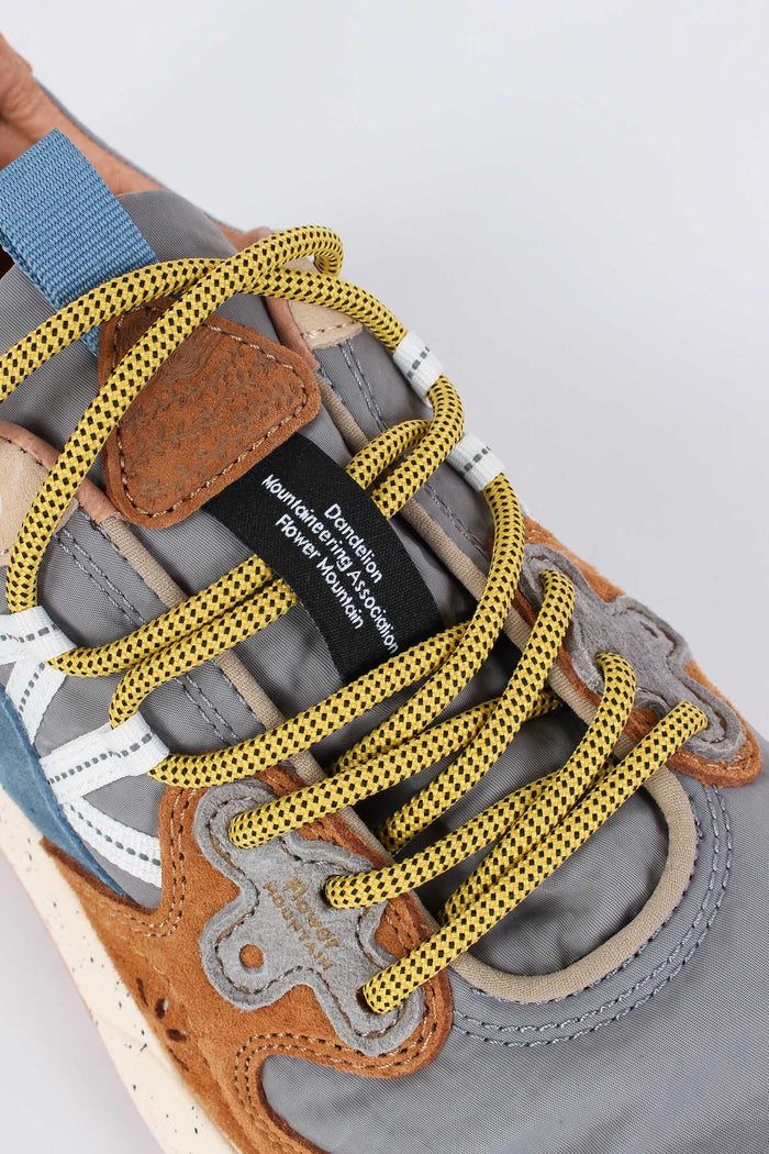 Sneakers Yamano Suede Nylon Brown/petrol-6