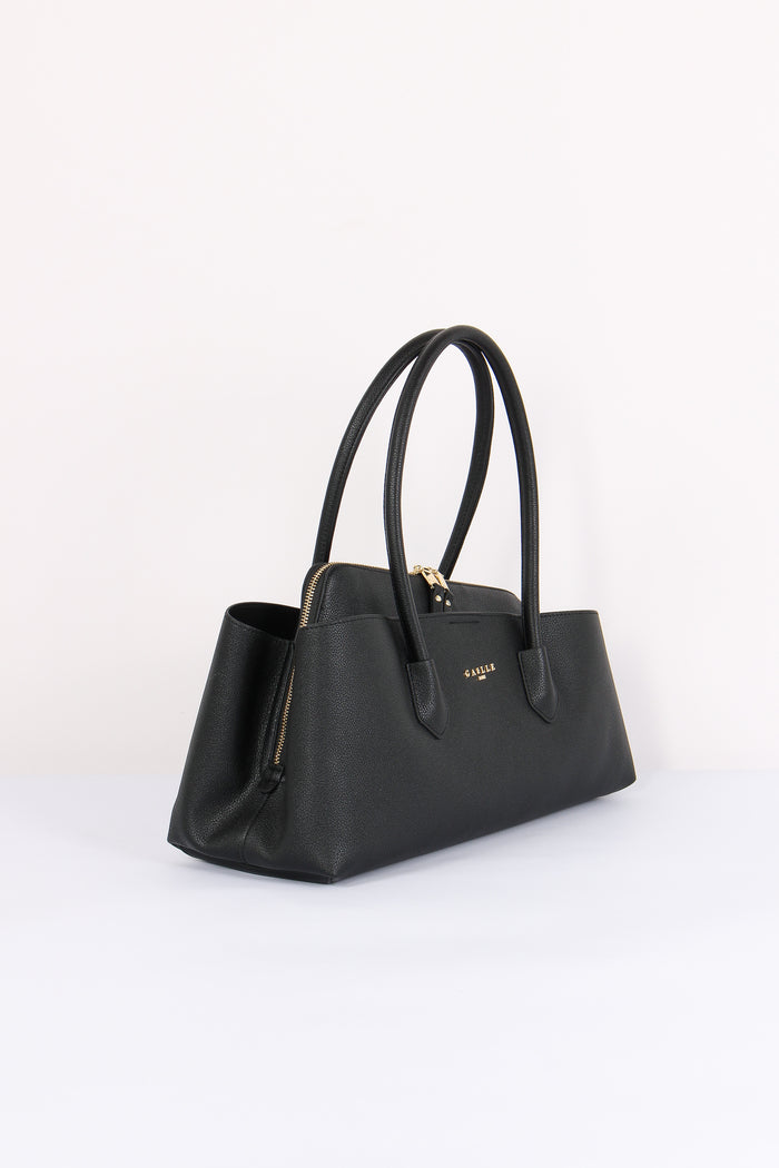 Maxi Shopping Asimmetrica Nero-7