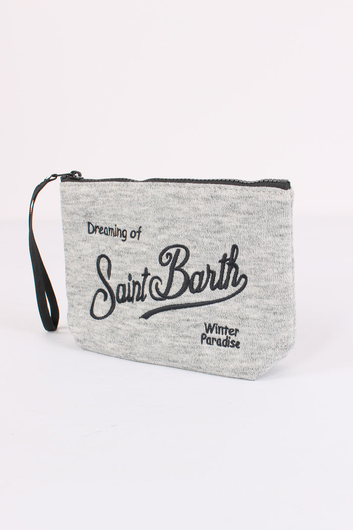 Pochette Wool Grigio-4