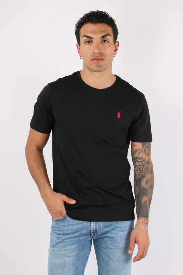 T-shirt Slim Fit Jersey Rl Black