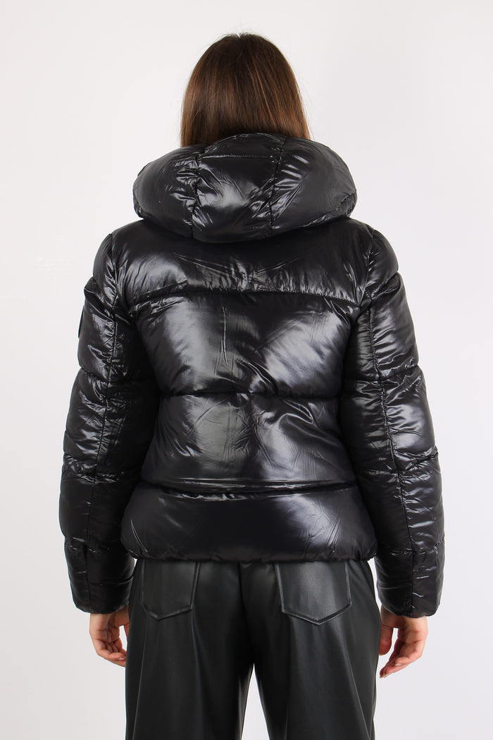 Biddy Piumino Cappuccio Luci Black-5