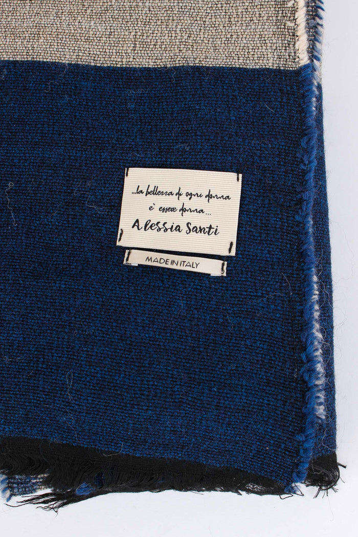 Sciarpa Fantasia Blu-4