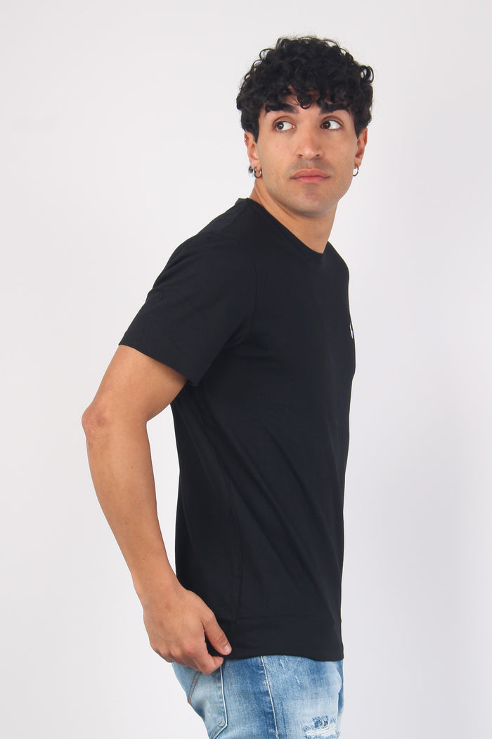 T-shirt Underwear Logo Black-4
