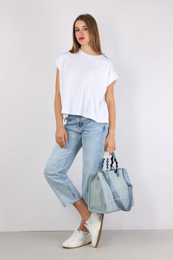 T-shirt M/m Spacchetti White