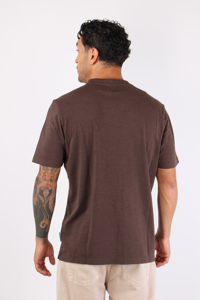 T-shirt Basica Taschino Moka-5