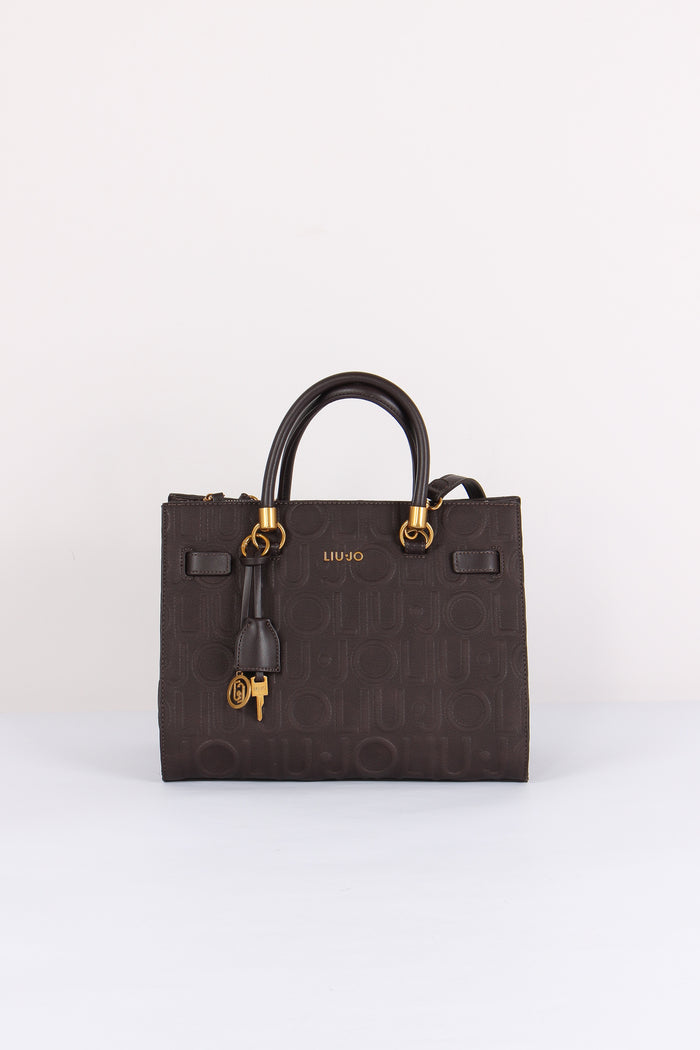 Shopping Logo 3d Deep Brown