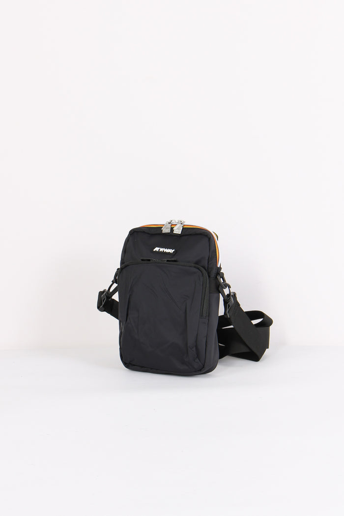 Borsa Tracolla Nylon Black Pure-5