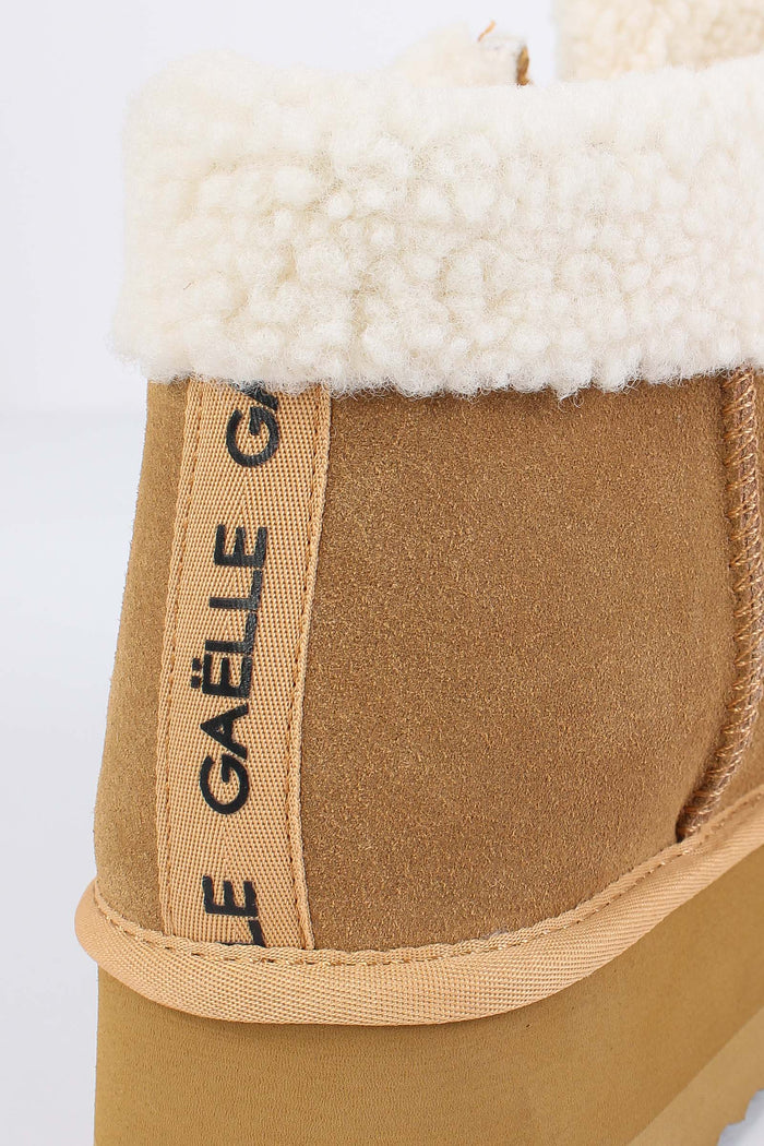 Eskimo Boots Basso Ecofur Beige-8
