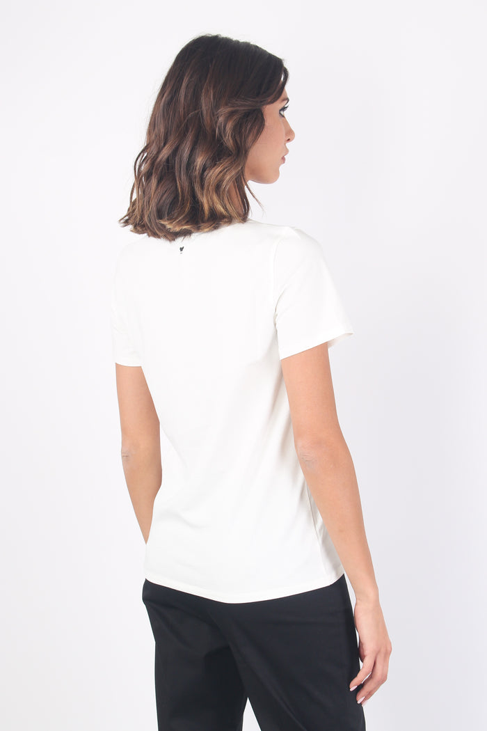 Multif T-shirt Basica Bianco-4
