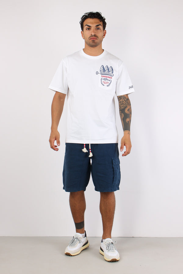 T-shirt Stampa Bianco-2