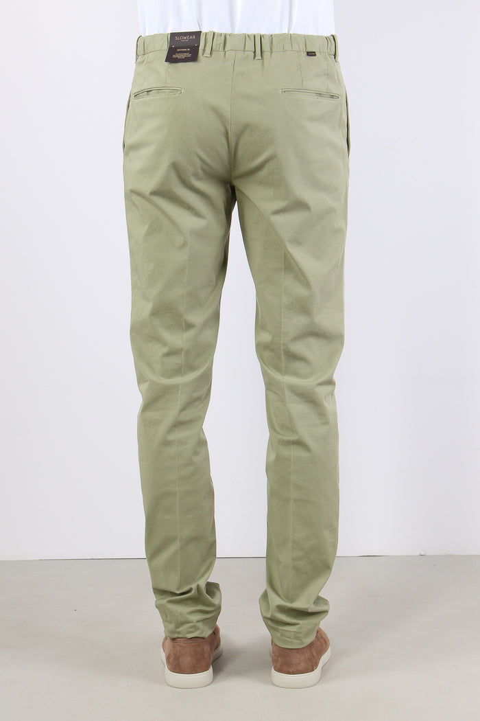 Pantalone Classico Elastico Te Salvia-4
