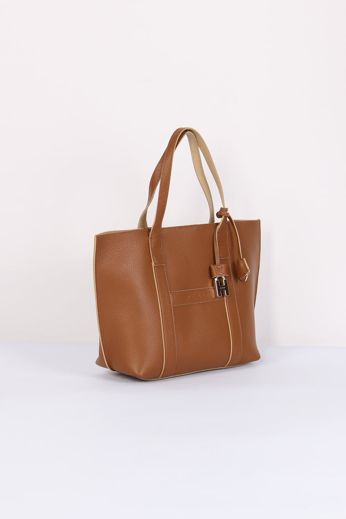 Shopping Script Piccola Pelle Marrone-5