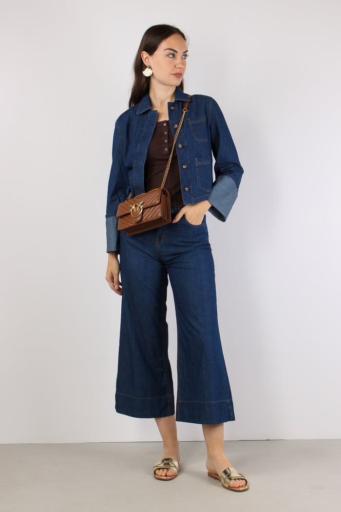 Camicia Denim Manica 3/4 Impun Denim