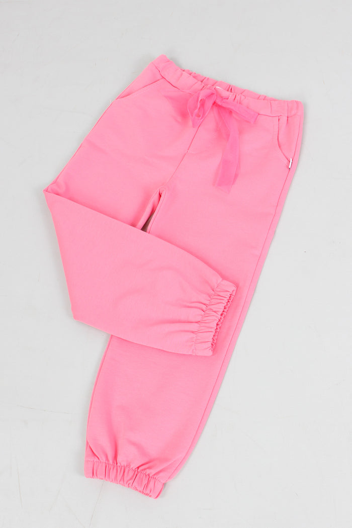 Pantalone Tuta Elastico Fuxia-3