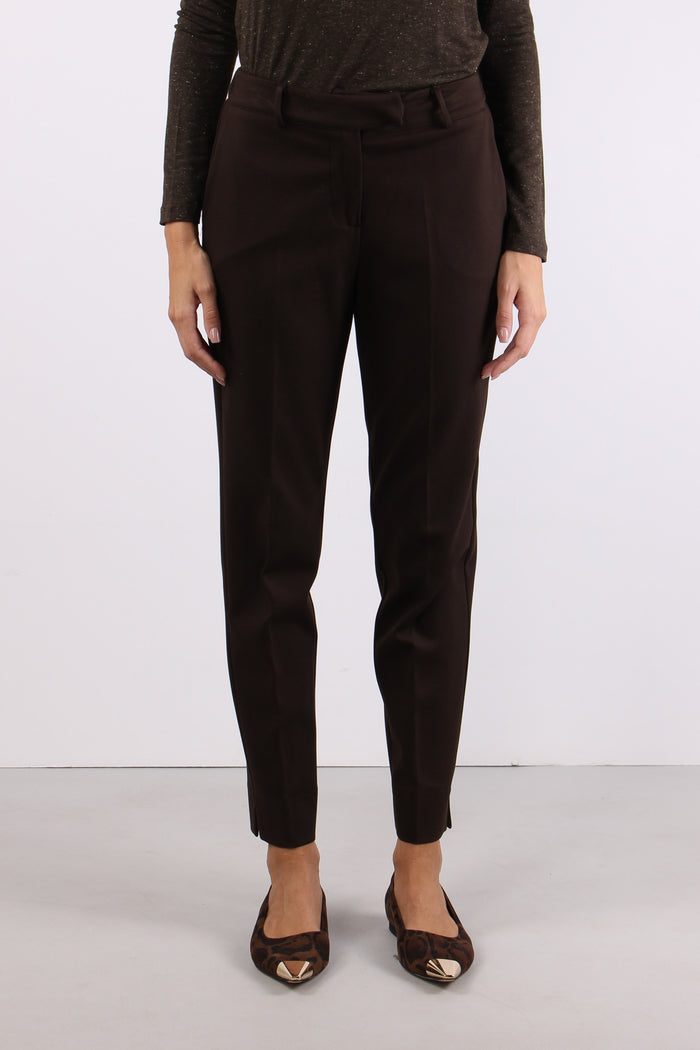 Pantalone Slim Punto Roma Diag Moro-2