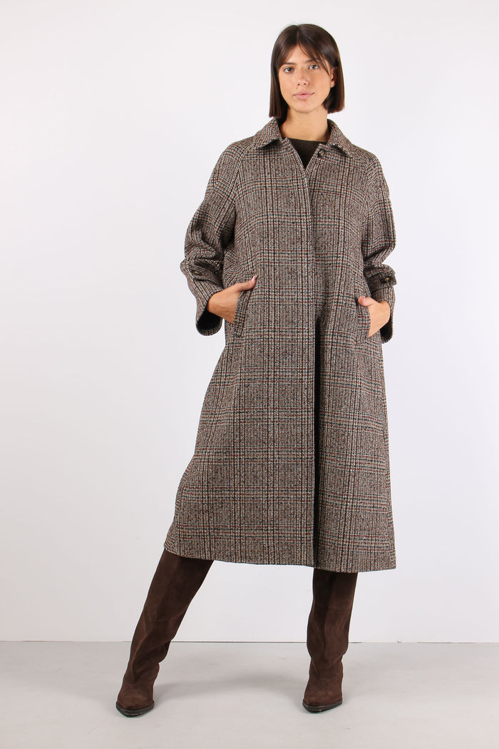 Cappotto Loden Principe Galles Bruciato-2