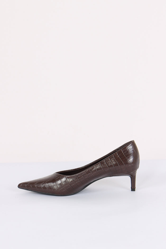 Decollete Stampa Cocco Brown-6