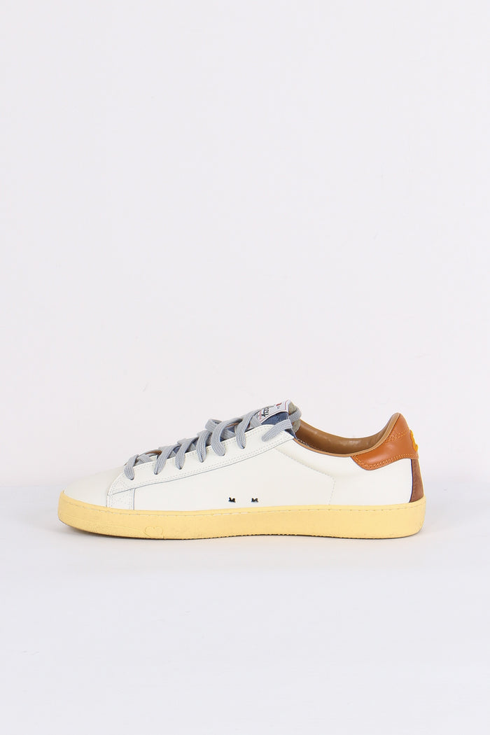 Sneakers Pelle Milk/sky-4