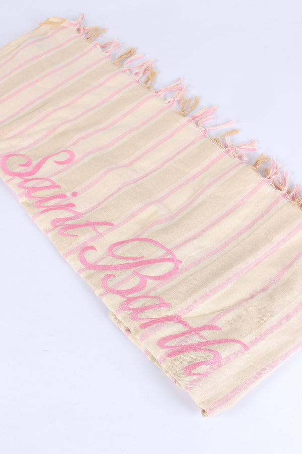 Foutas Righe Beige/bianco-2