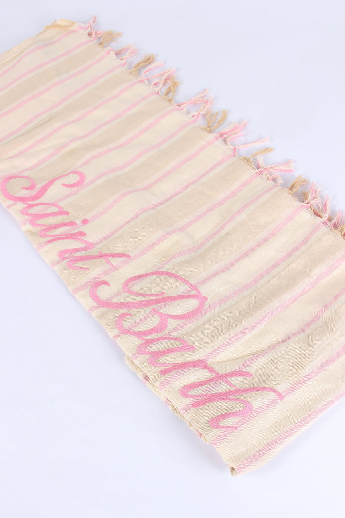 Foutas Righe Beige/bianco-2
