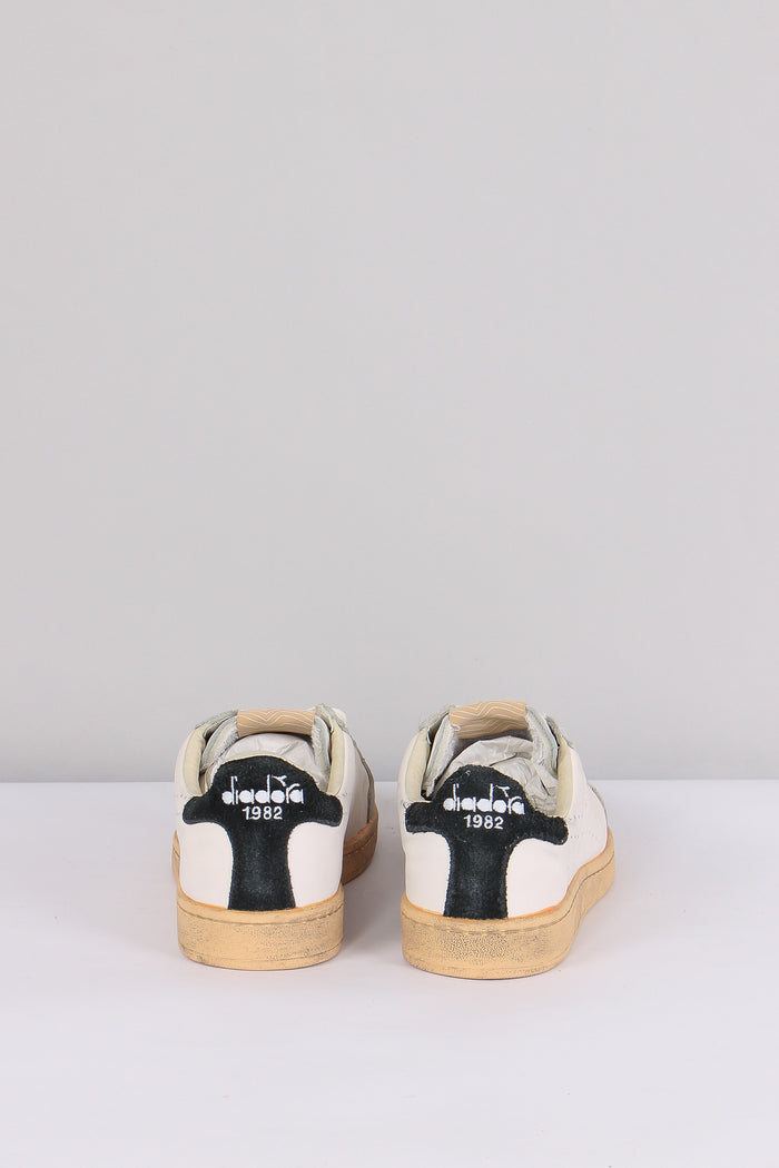Sneakers Presitge Plain Used Bianco/nero-3