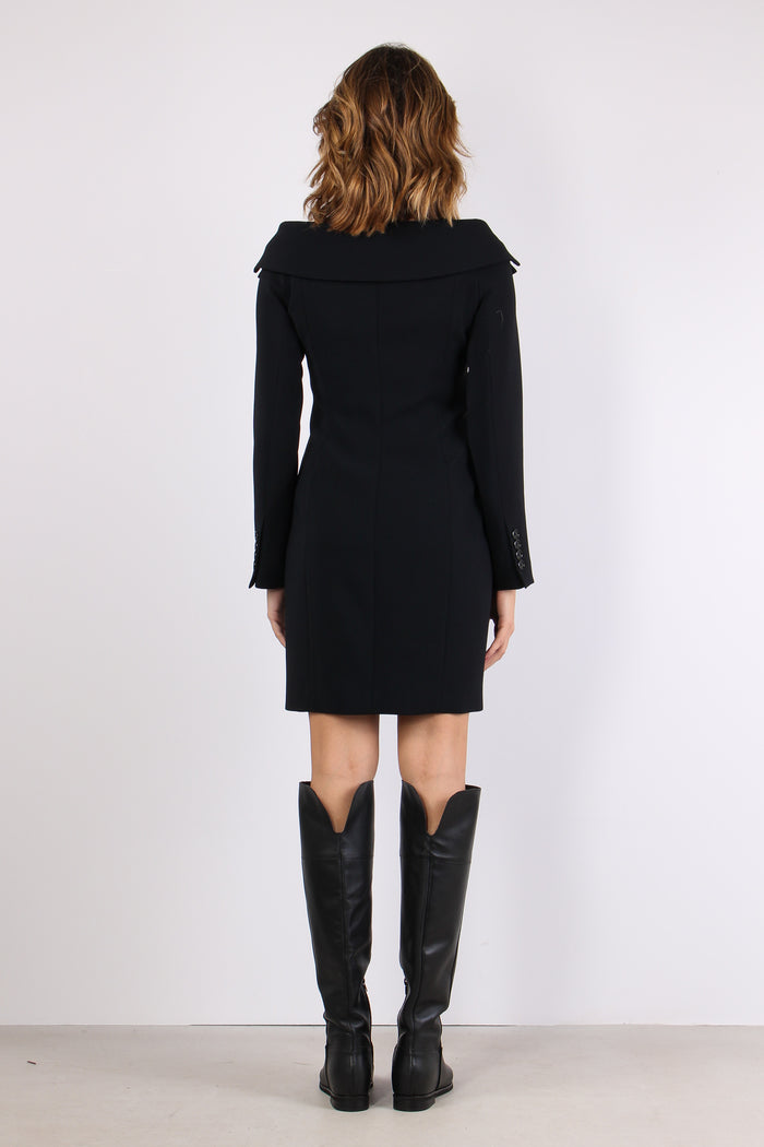 Rosemarie Abito Omerale Botton Nero Limousine-5