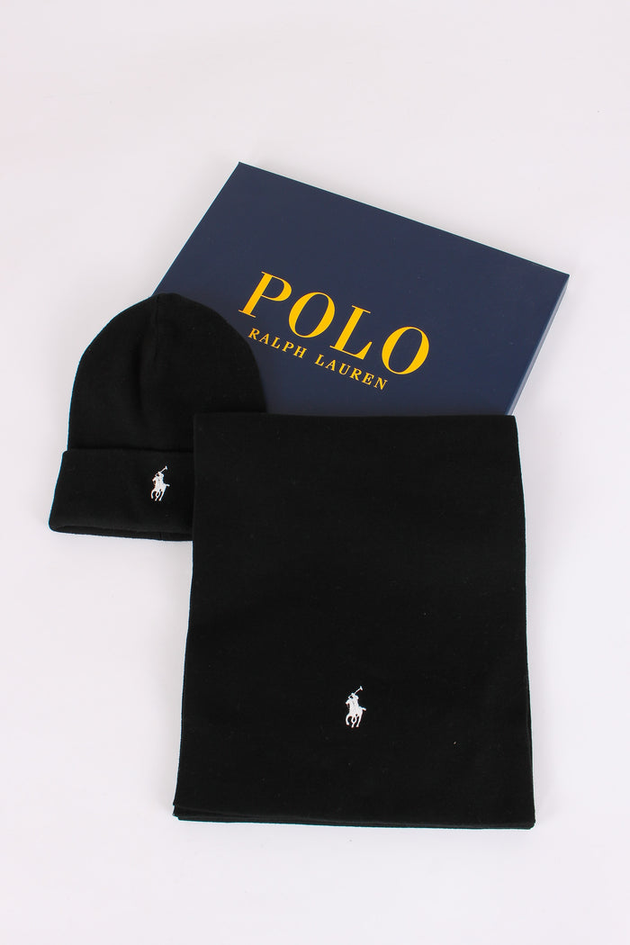Box Cuffia Sciarpa Polo Black-2