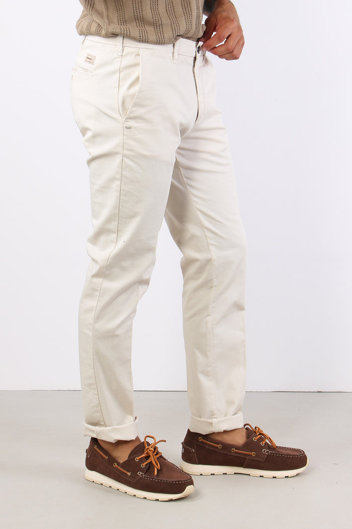 Chino Slim Gabardina Panna-3