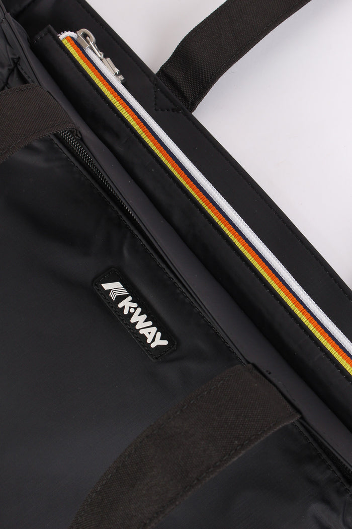 Shopping Verticale Nylon Black Pure-5