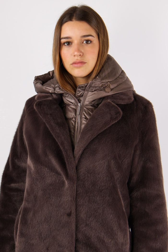 Cappotto Ecopelle Urban Bronze-6