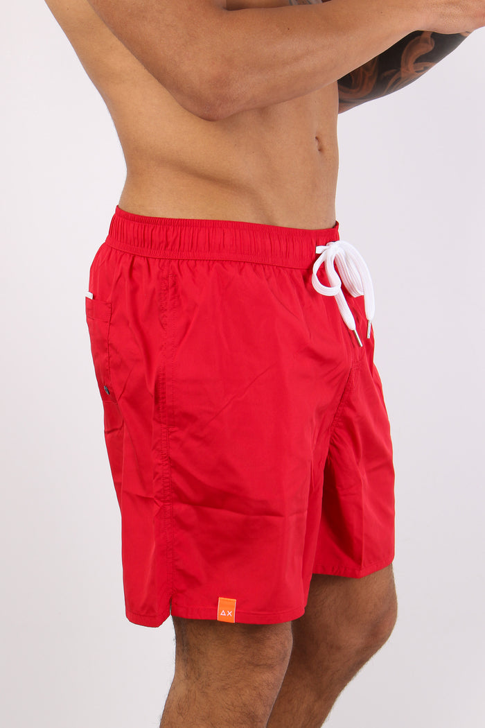 Costume Pantalone Magic Print Rosso-7