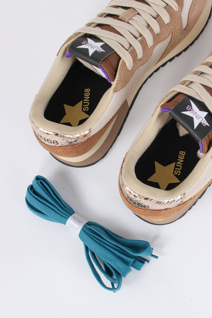 Sneakers Stargirl Glitter Beige-4