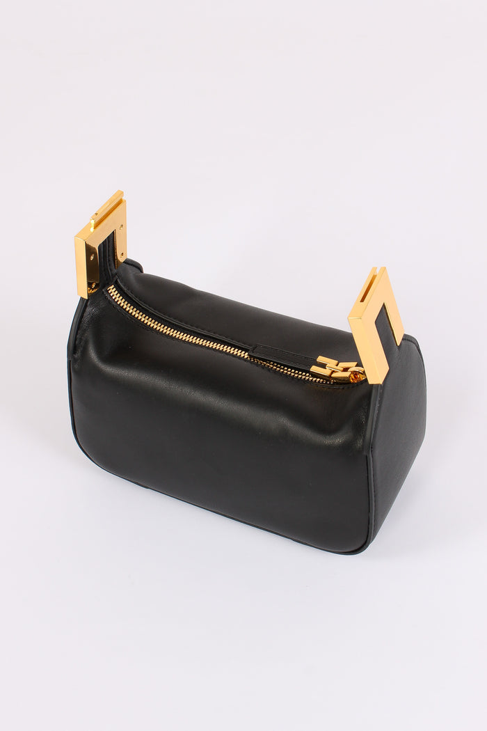 Pochette Logo Calamita Nero-8
