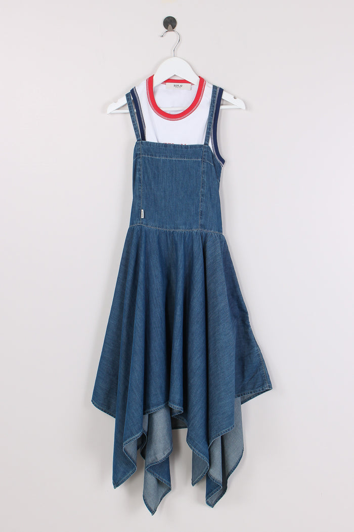Abito Chambry Fondo Punte Denim-5