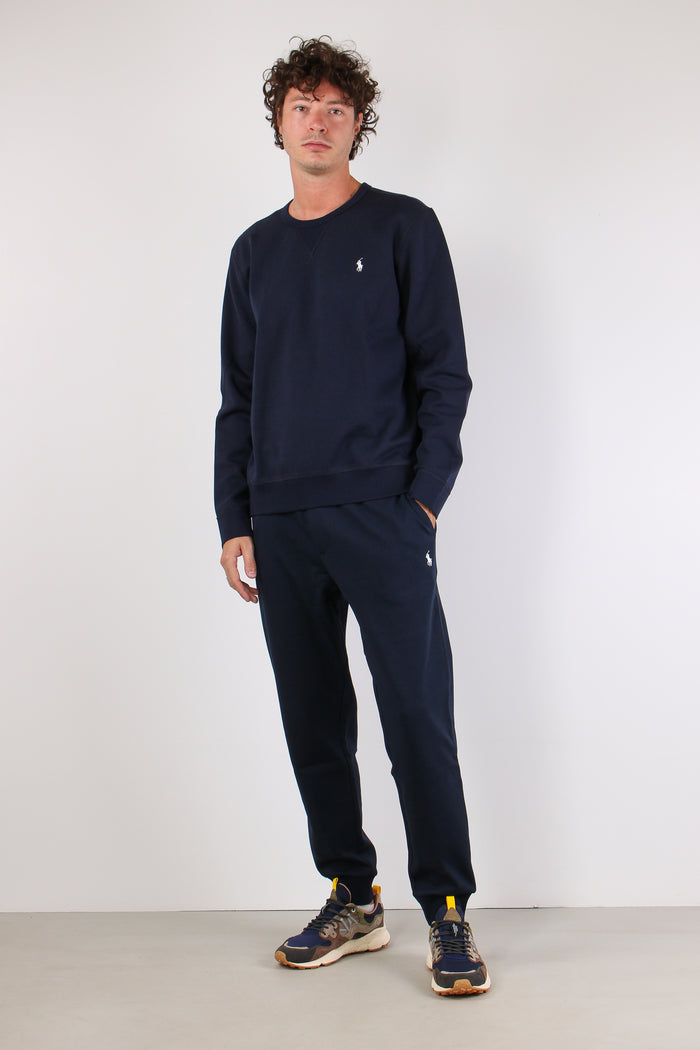 Felpa Girocollo Aviator Navy