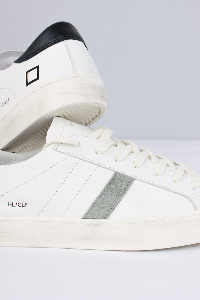 Sneaker Hill Low Calf White/blue-5