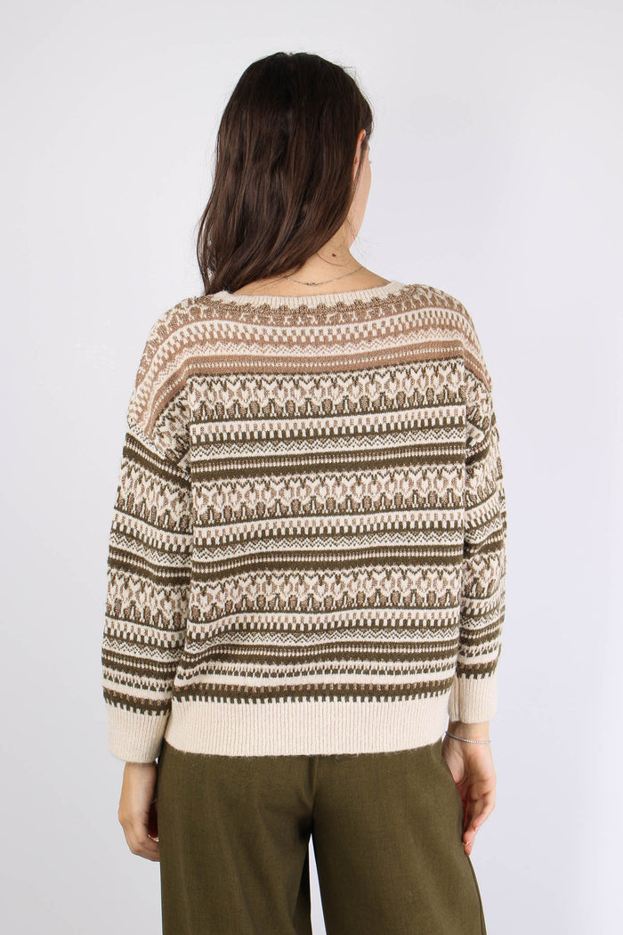 Maglia Jacquard Lurex Fantasia-5