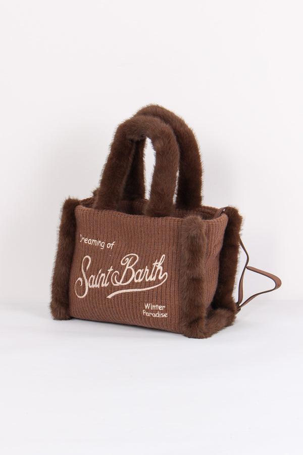 Shopping Pelliccia Marrone-2