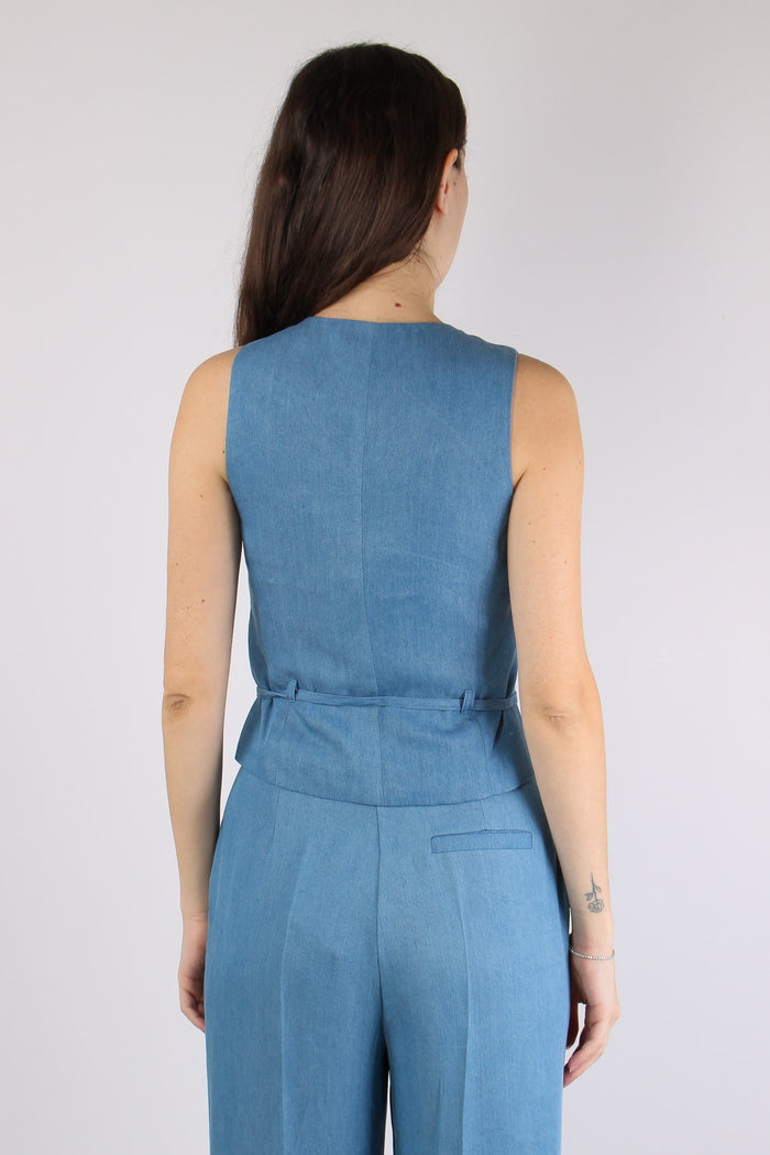 Gilet Chambry Cinturato Denim-4