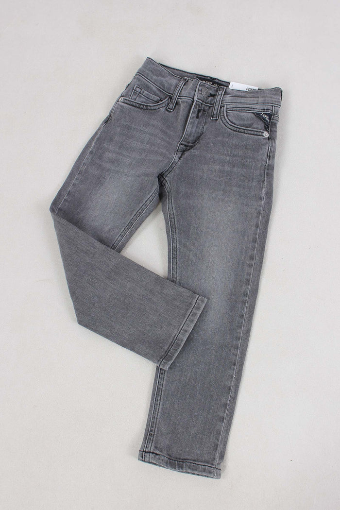 Denim Regular Grigio-3