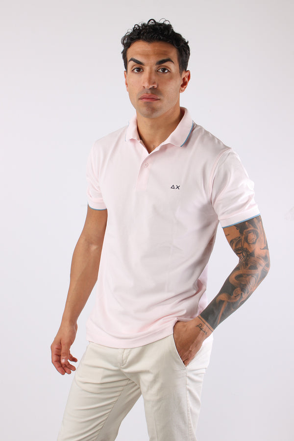 Polo Profilo Sottile Rosa-2