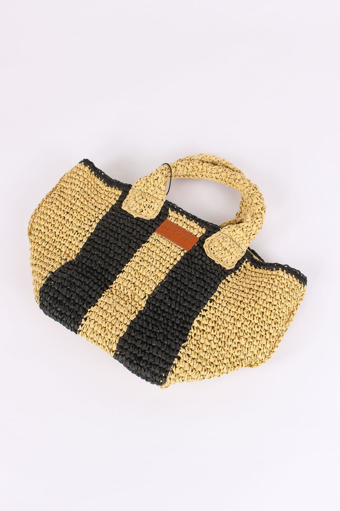 Shopping Rafia Riga Beige-7