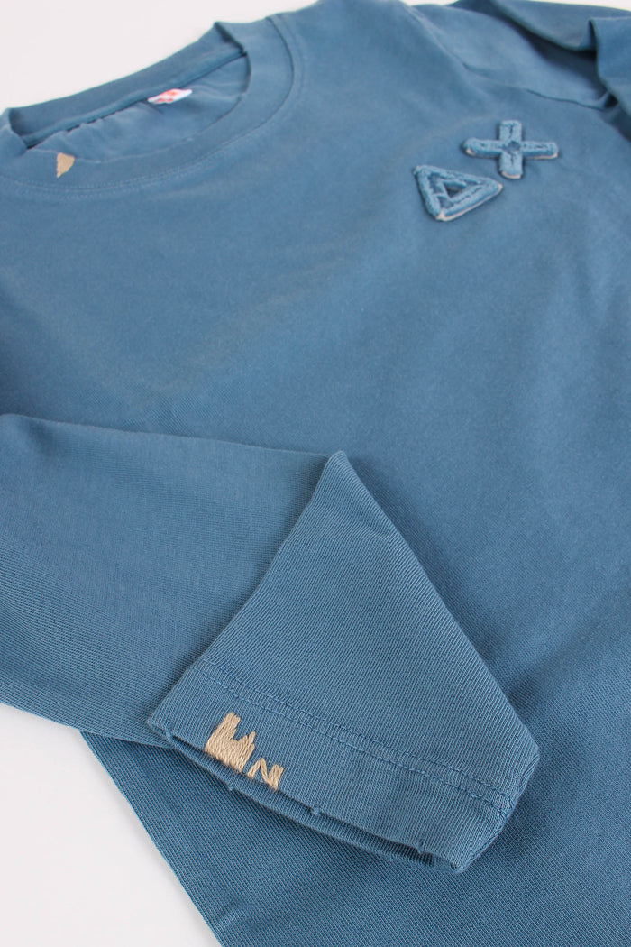 T-shirt Ml Vintage Avio-2